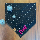 Bandana - Embroidery - Small Text - 4 DOTS